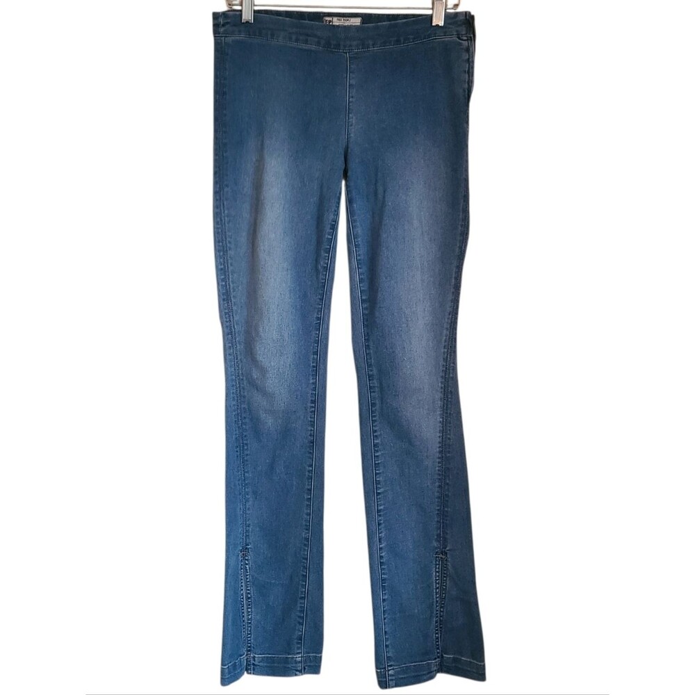 free people split cuff jeans size 27 long inseam